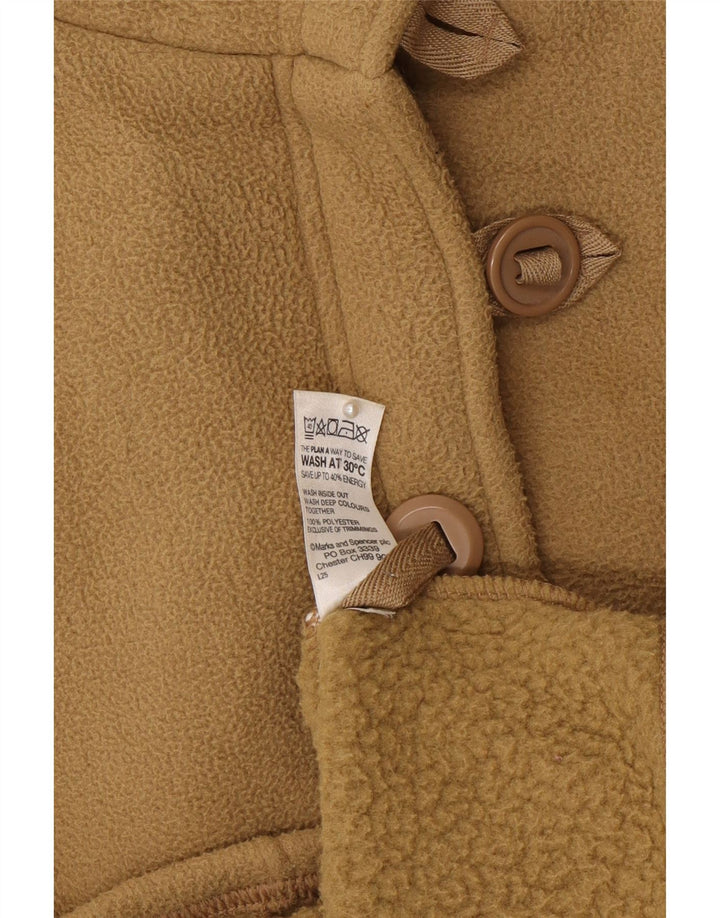 Женская флисовая куртка Marks & Spencer UK 20 2XL Коричневый полиэстер