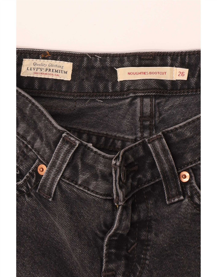 Женские джинсы Levi's Bootcut W26 L29 Серые