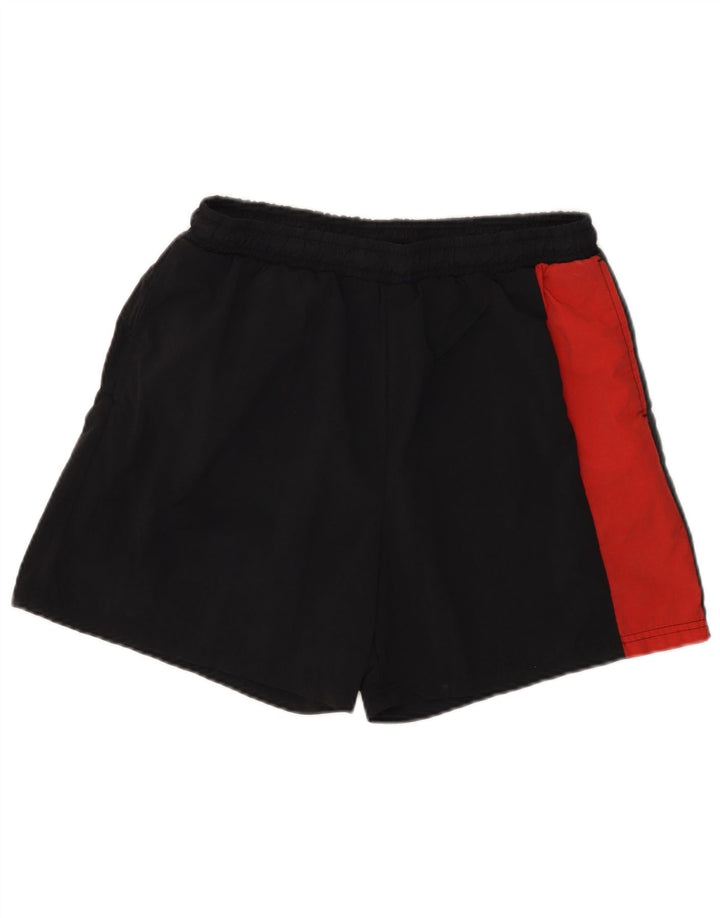 Мужские шорты для плавания Fila XL, черные, нейлоновые с цветными блоками