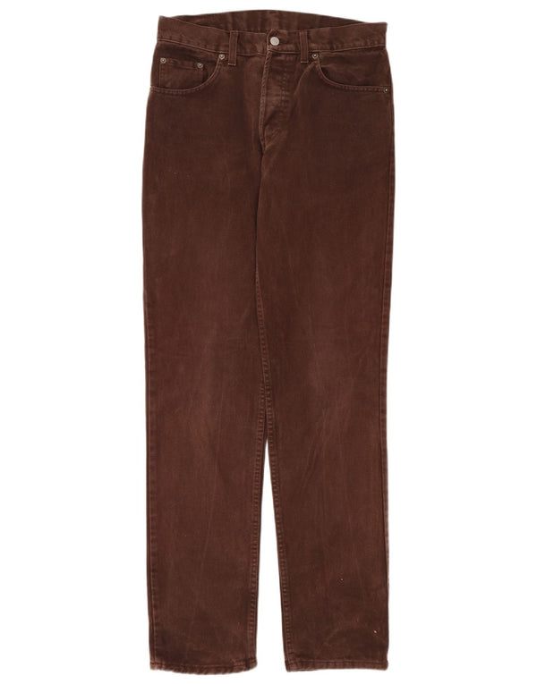 Мужские прямые джинсы Levi's 448 W32 L34 коричневые, хлопок