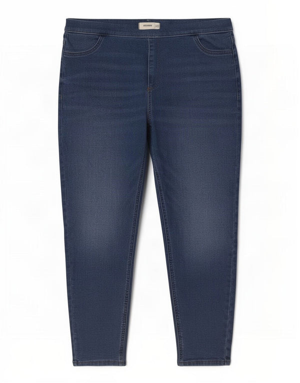 Женские джинсы джеггинсы Marks & Spencer UK 18 XL W36 L25 Синие хлопковые