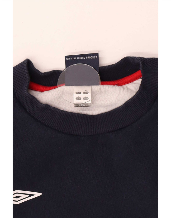 Мужской свитшот Umbro, большой темно-синий
