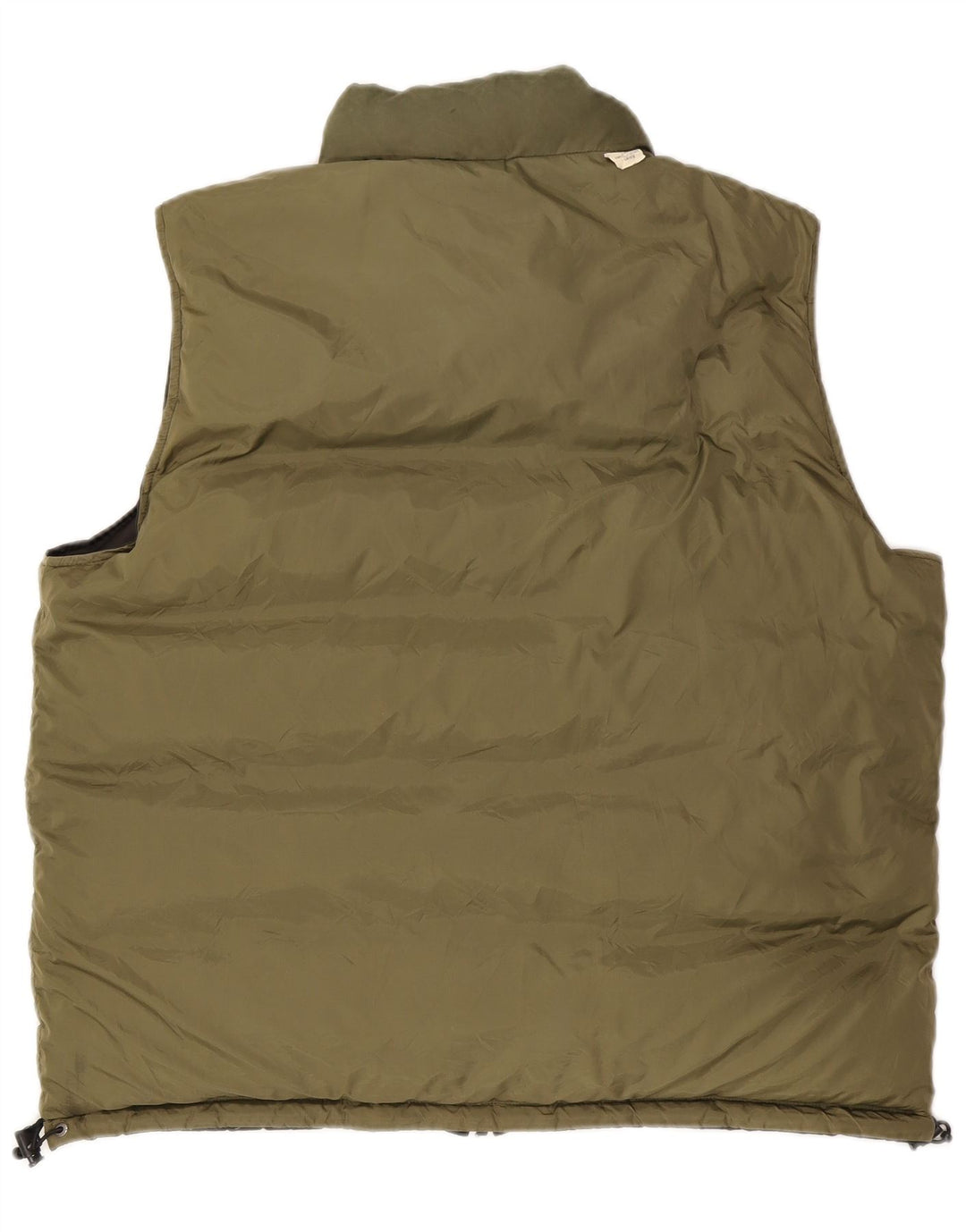 Мужской двусторонний жилет с подкладкой TIMBERLAND UK 44 2XL, нейлон цвета хаки с цветными блоками