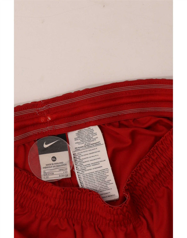 Мужские спортивные шорты с рисунком Nike XL, красный полиэстер