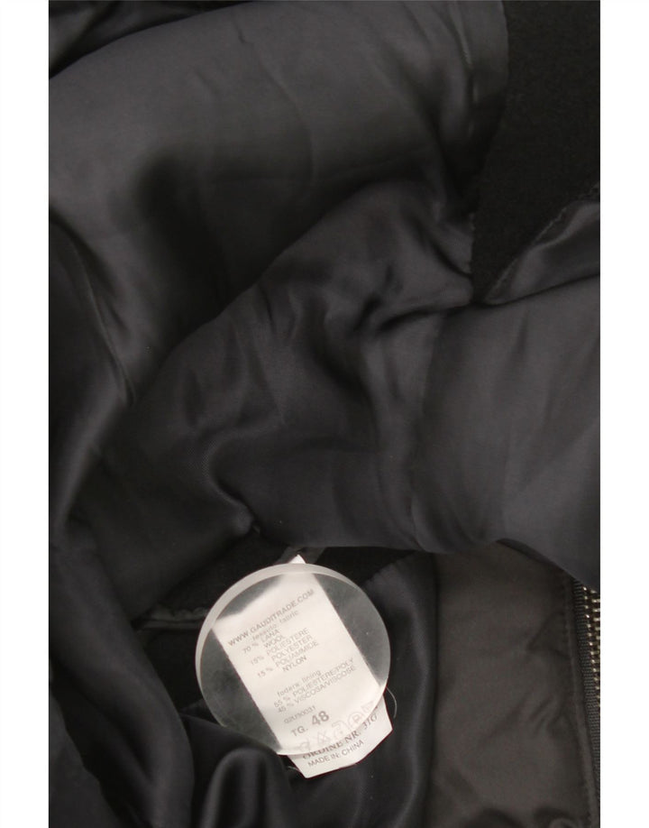 Мужское двубортное пальто Gaudi IT 48 Medium Black Wool