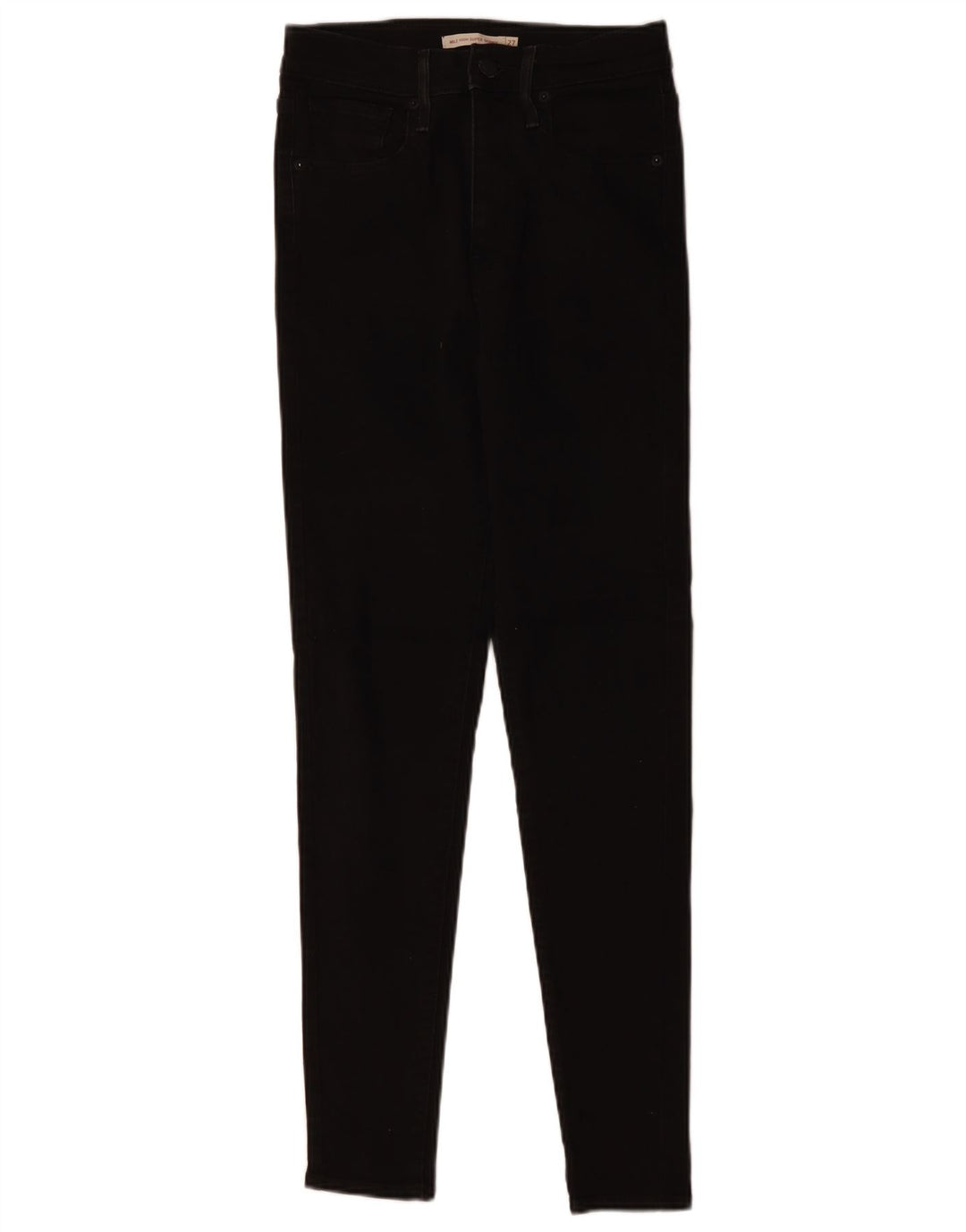 Женские джинсы суперскинни LEVI'S Mile High W27 L29, черный хлопок