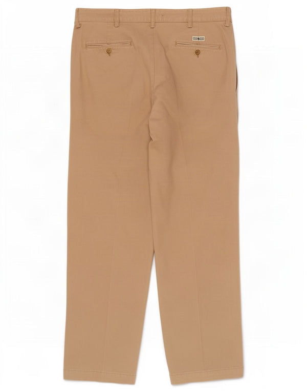 Мужские брюки чинос Polo Ralph Lauren W36 L30 бежевого цвета, хлопок