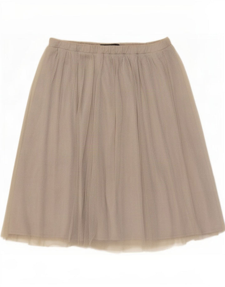 Zara Женская юбка-трапеция, большая W30, серая
