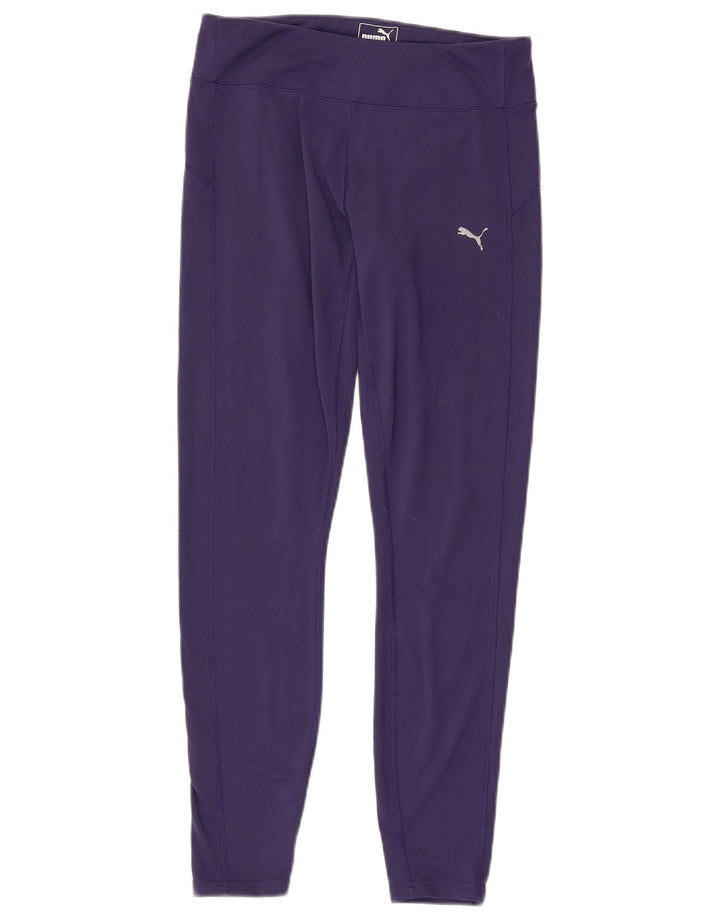 Женские леггинсы Puma UK 12, средний фиолетовый полиэстер