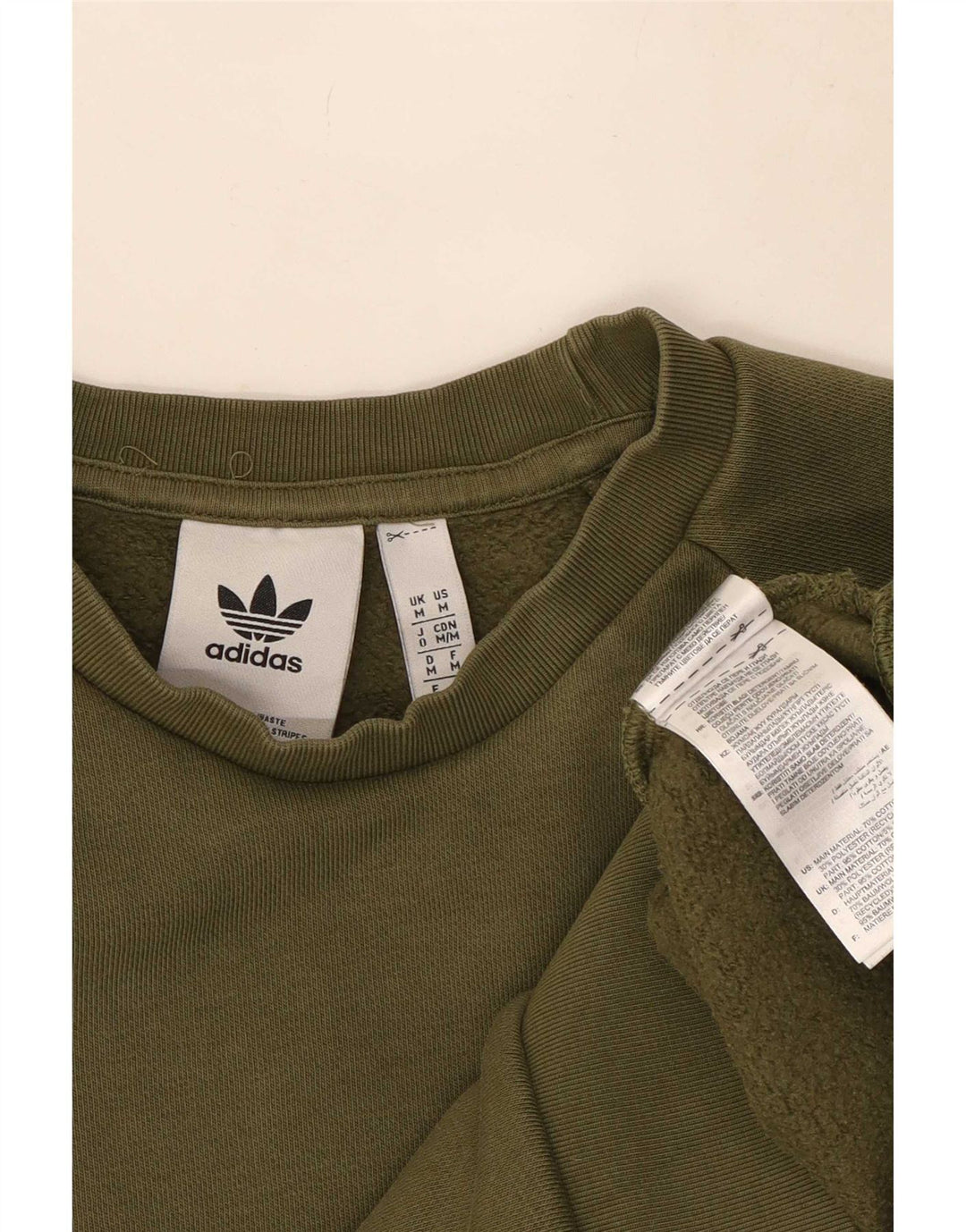 Мужской свитер Adidas, джемпер среднего цвета, хаки, хлопок