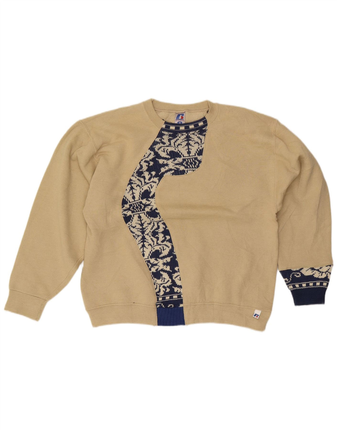 Женский джемпер Russell Athletic Dri-Power Sweatshirt UK 14, средний бежевый