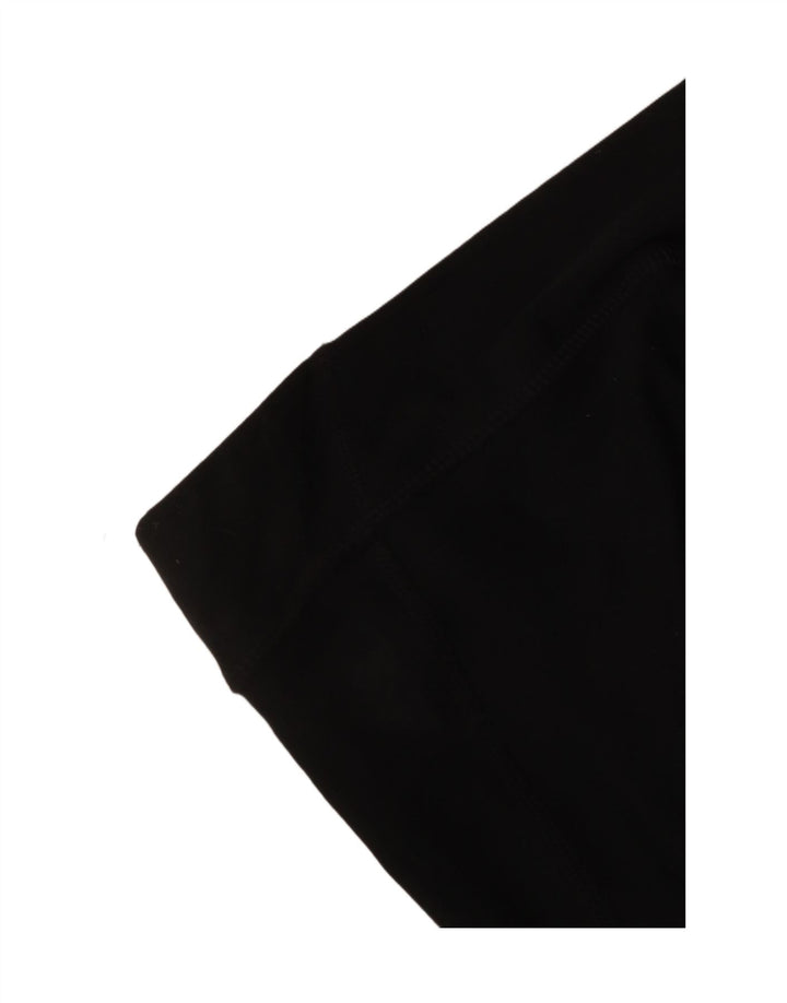 Женские спортивные шорты-бермуды Nike Dri Fit UK 14, большие черные, полиэстер