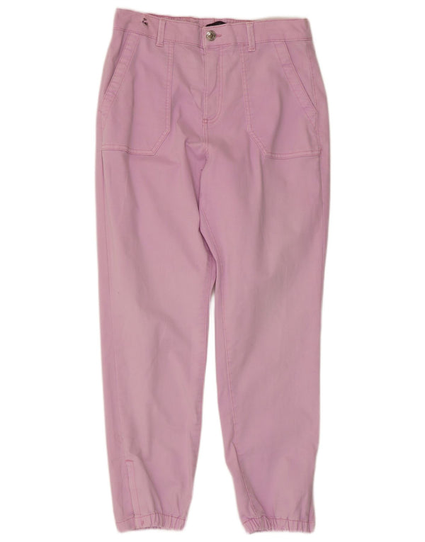 Женские брюки-чиносы Marks & Spencer для джоггеров UK 12 Medium W28 L26 Розовый