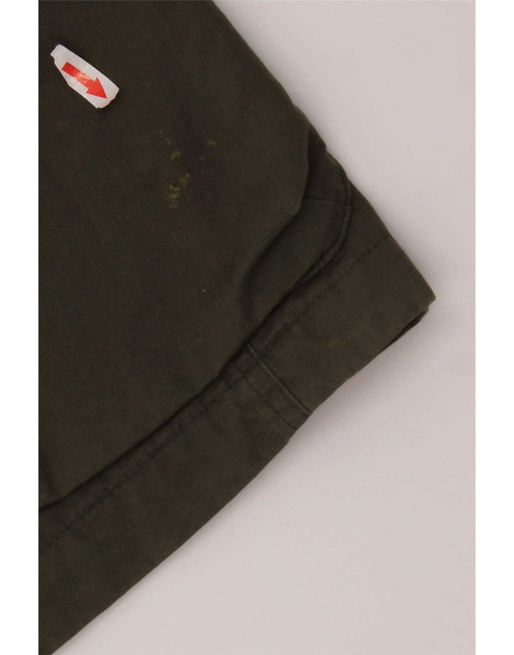 Мужская куртка Woolrich UK 40, большая зеленая, хлопок