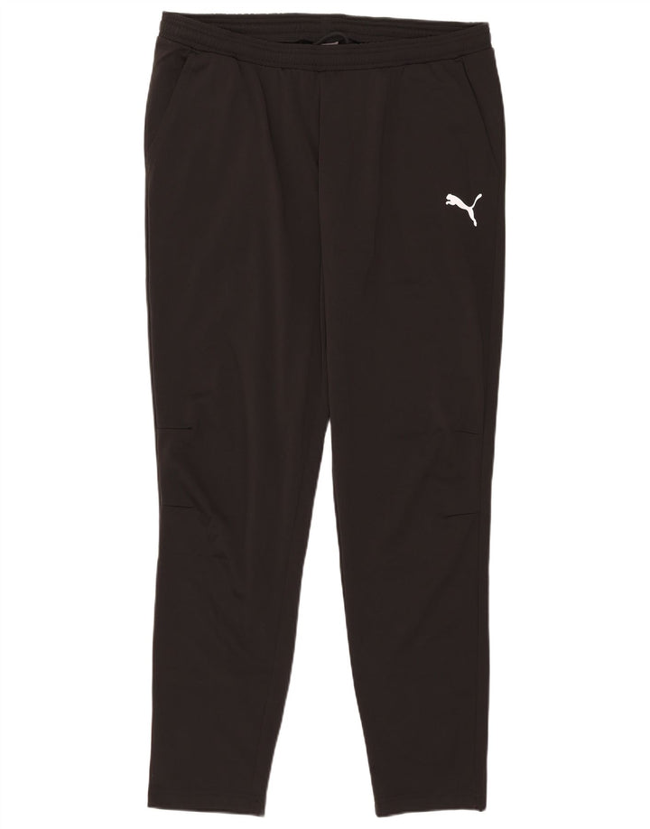Мужские спортивные брюки Puma XL черные из полиэстера