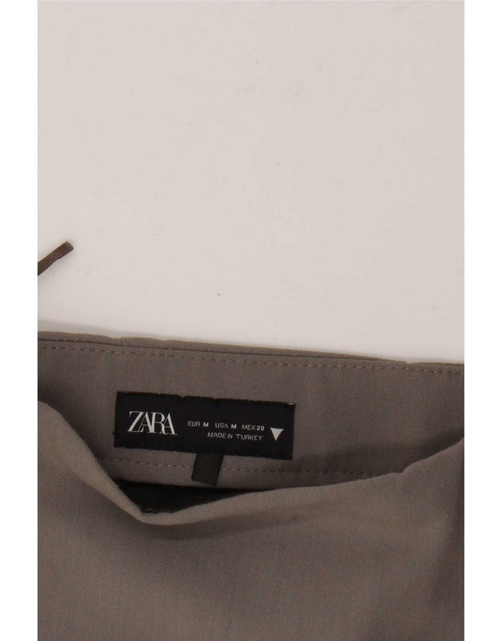 Женские шорты-шорты Zara UK 12, средний серый