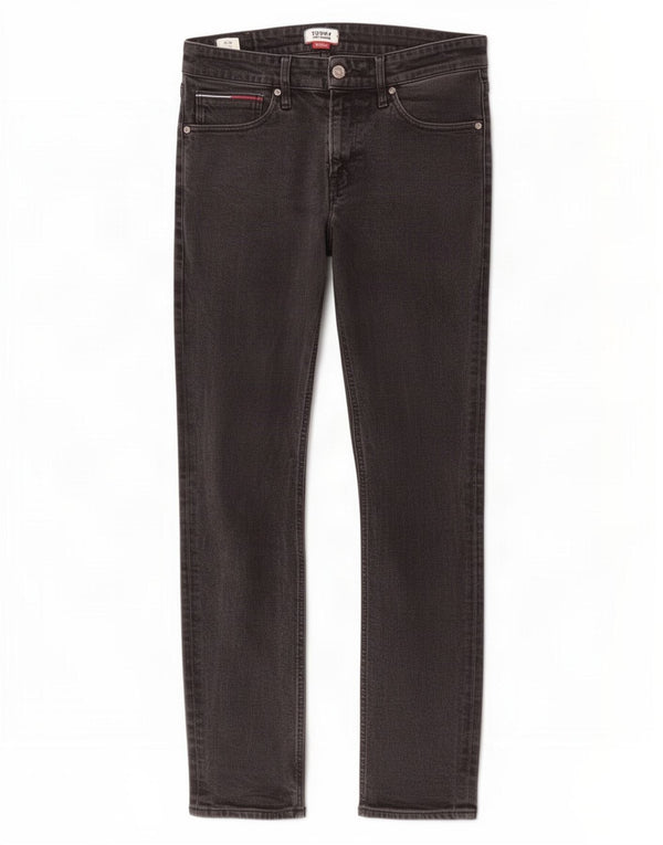 Мужские узкие джинсы Tommy Hilfiger W32 L32 Серые