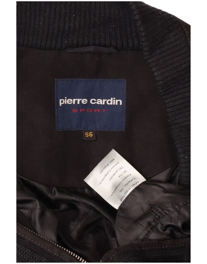 Мужской кардиган Pierre Cardin IT 56 XL Черный Полиэстер