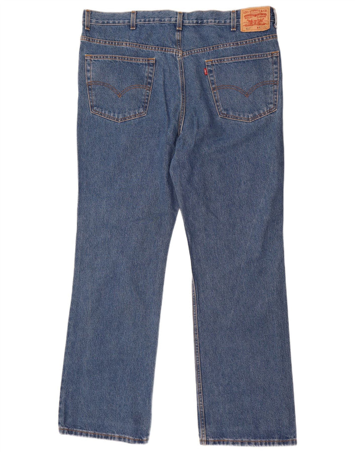 Мужские джинсы Levi's 517 Bootcut W42 L32 синие, хлопок