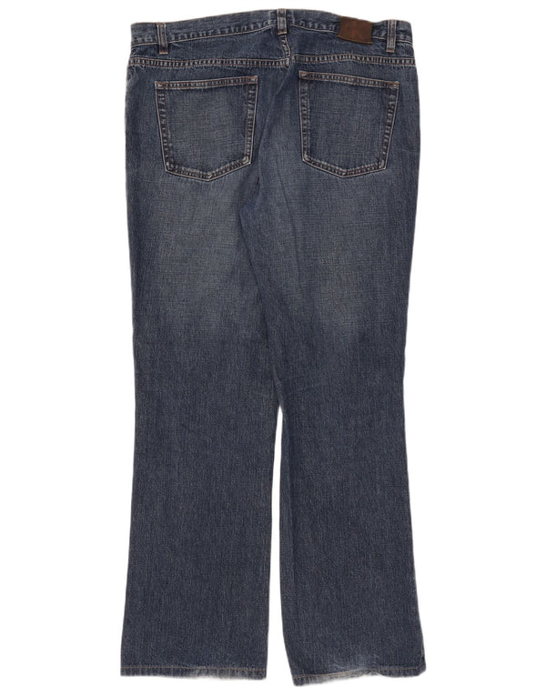 Женские прямые джинсы Calvin Klein US 16 2XL W36 L30, синие, хлопок