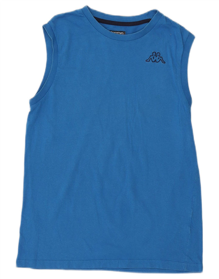 KAPPA Boys Vest Top 13-14 Years Blue