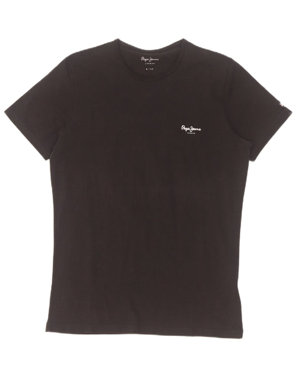 Мужская тонкая футболка PEPE Jeans Top XL, черный хлопок