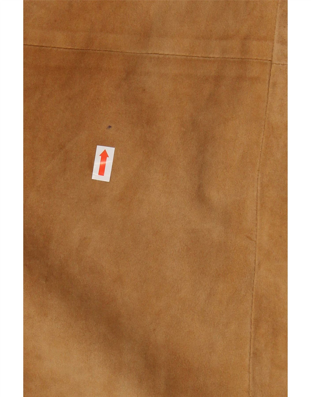 ВИНТАЖНАЯ женская замшевая юбка-трапеция W24 XS Коричневая