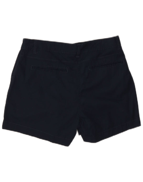 Mountain Warehouse Womens Casual Shorts UK 12 Medium W30 Navy Blue Cotton