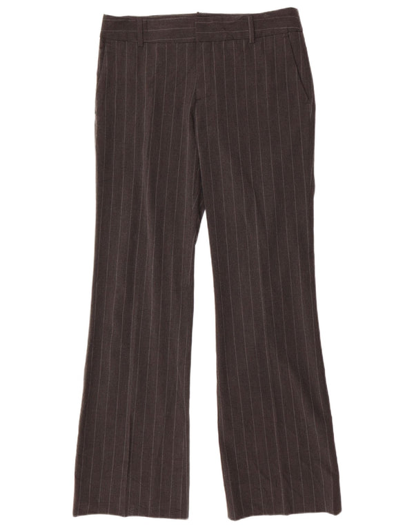 Женские брюки чинос Zara Bootcut EU 40 Medium W30 L32 Серые в тонкую полоску