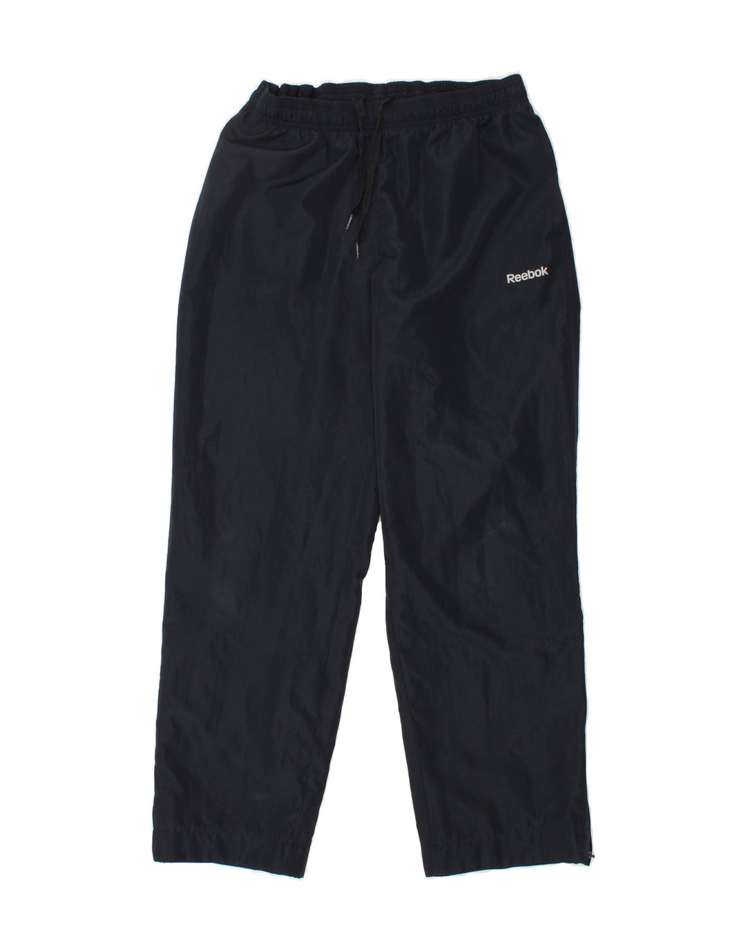 REEBOK Mens Tracksuit Trousers Large Navy Blue Polyester Vintage Reebok and Second-Hand Reebok from Messina Hembry 