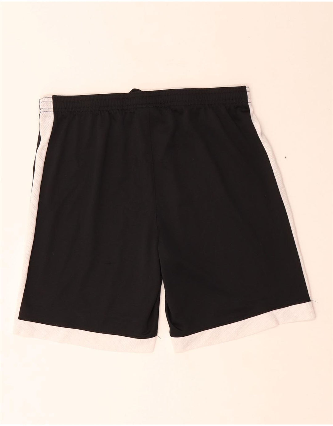Женские спортивные шорты Nike Dri Fit UK 14, средний черный, полиэстер с цветными блоками