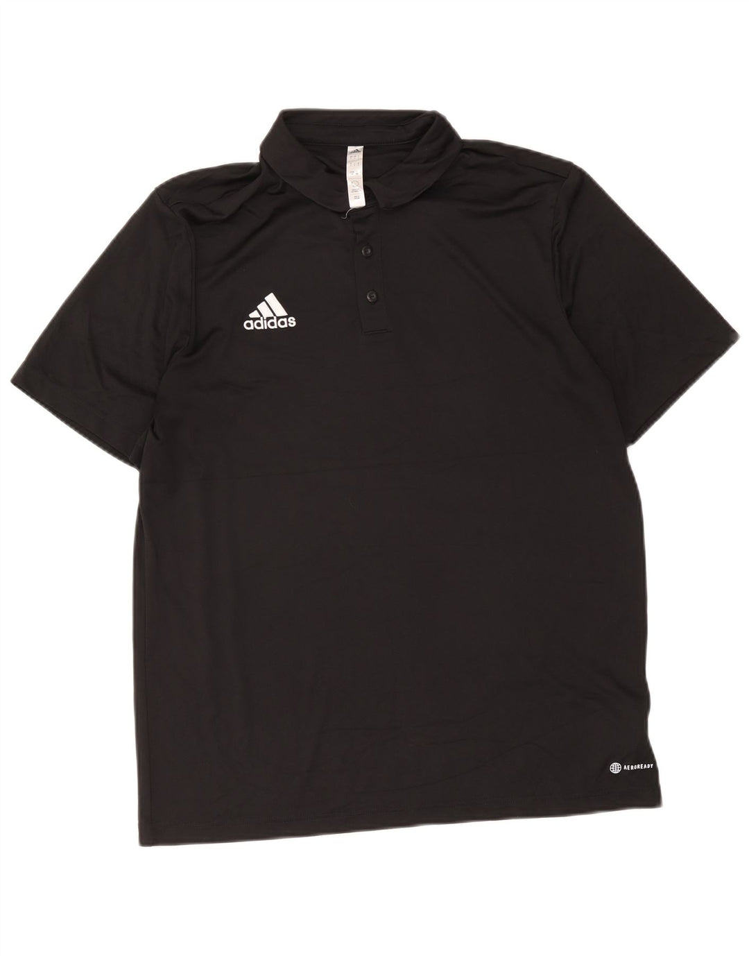 Мужская рубашка поло Adidas Aeroready, большая черная, полиэстер