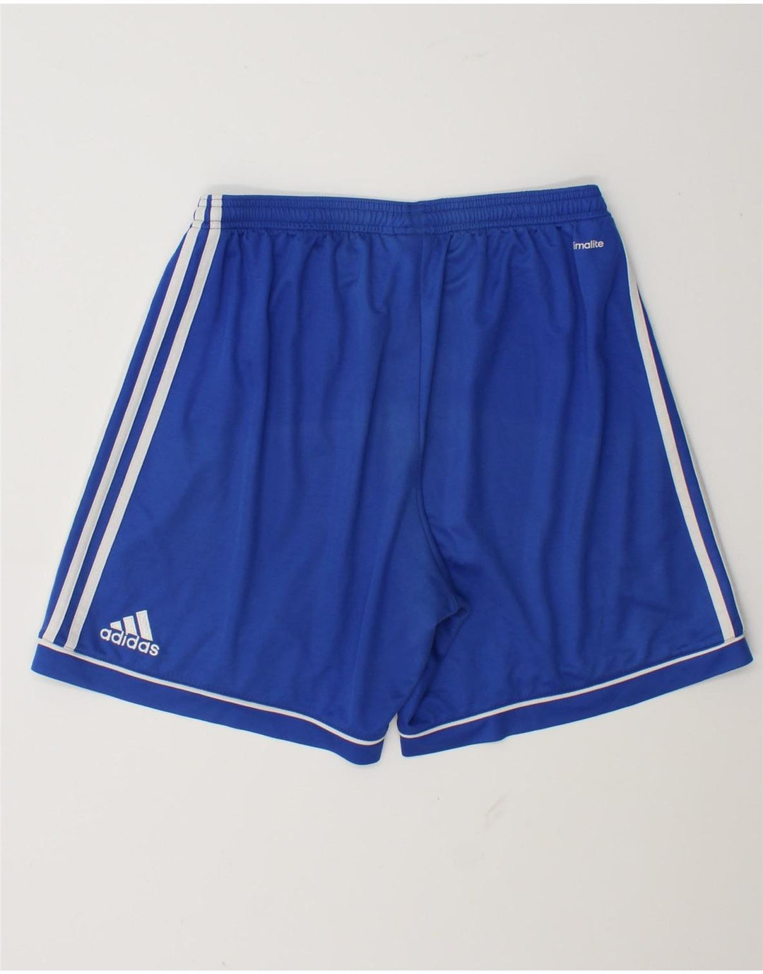Мужские спортивные шорты Adidas Climalite, большие синие, полиэстер