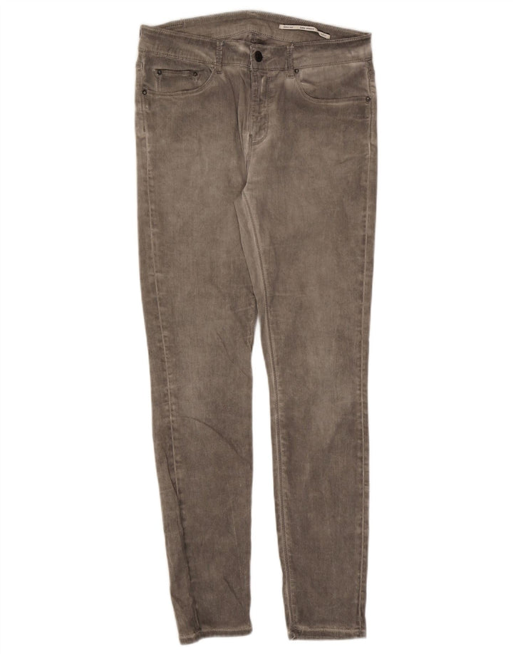 Женские узкие джинсы Zara EU 42, большие W32 L29, серые