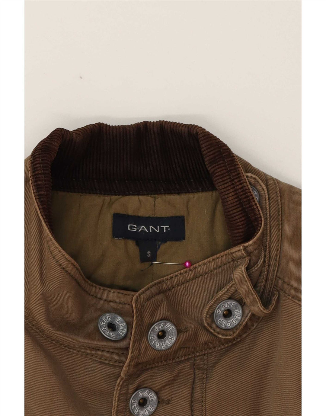 Мужская куртка Gant UK 36 маленькая бежевая