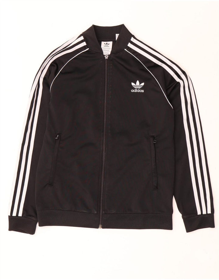 Спортивный костюм Adidas для мальчиков 12-13 лет, черный полиэстер