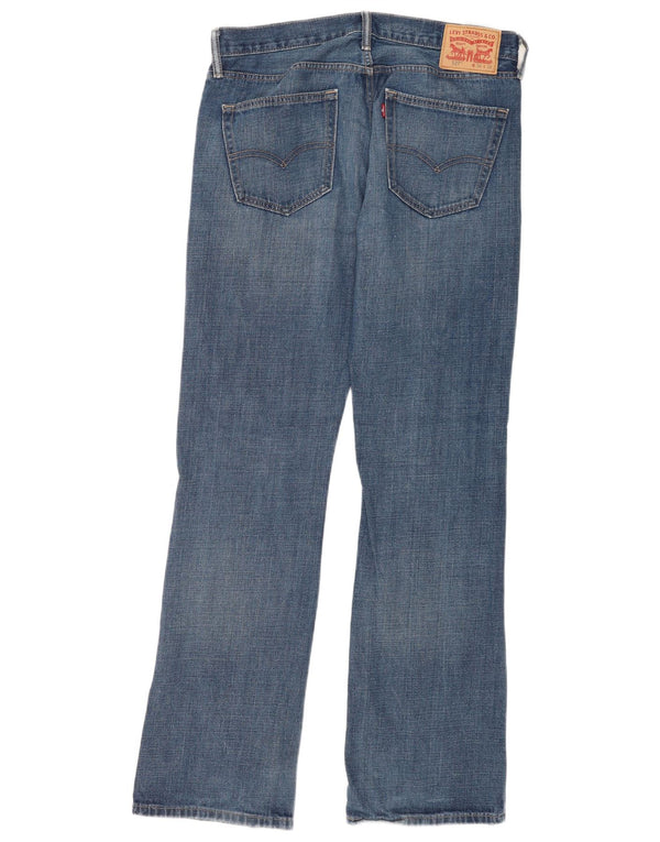 Мужские джинсы Levi's 527 Bootcut W34 L34 синие, хлопок