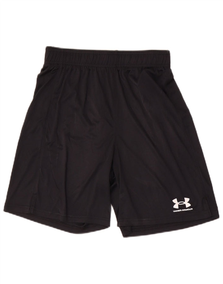 Мужские спортивные шорты Under Armour, средний черный полиэстер