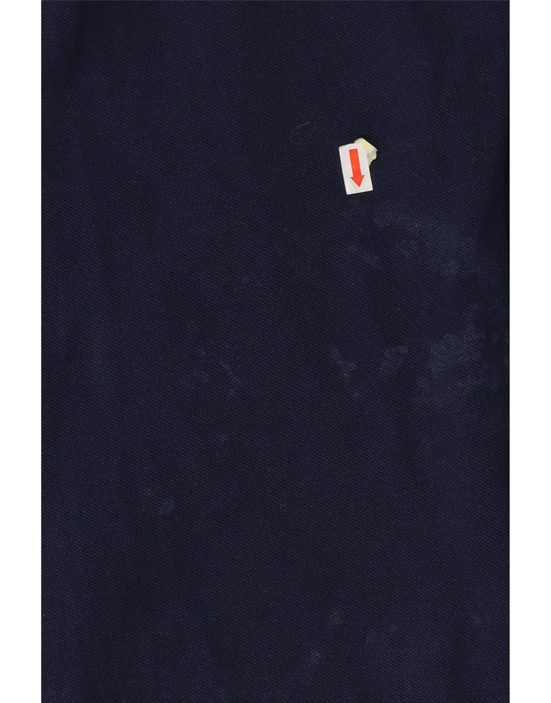 Женская рубашка поло с длинным рукавом RALPH LAUREN UK 12, средний темно-синий хлопок