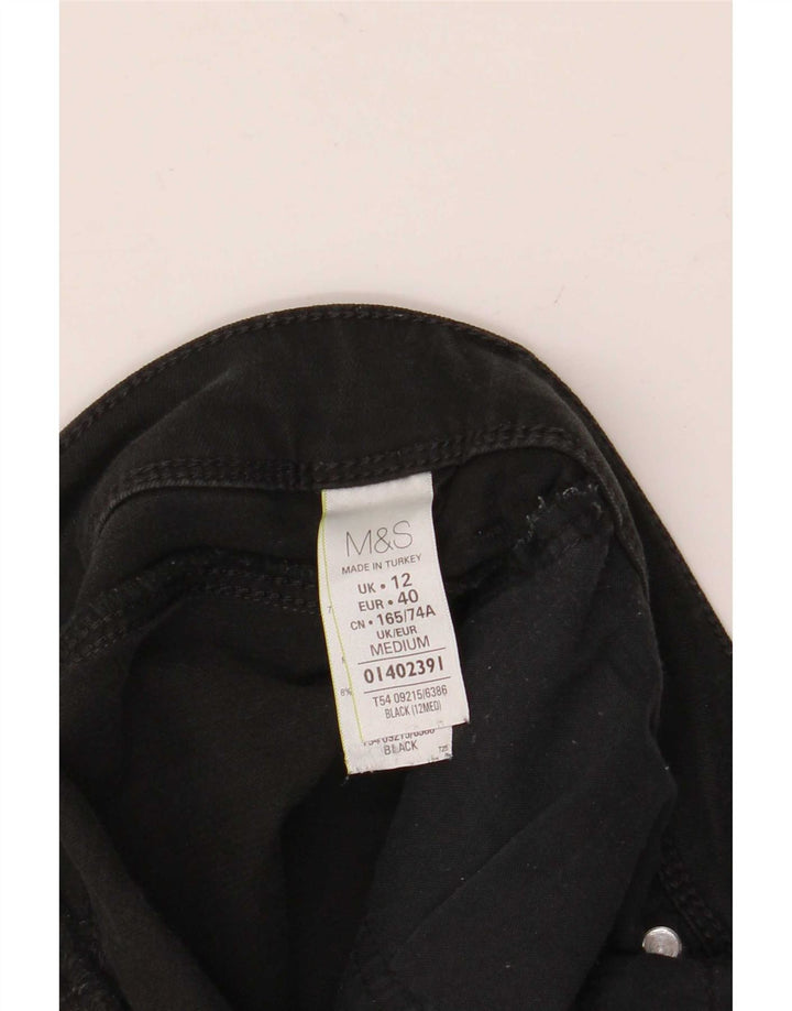 Женские джинсы скинни Marks & Spencer UK 12 Medium W30 L26 Черные