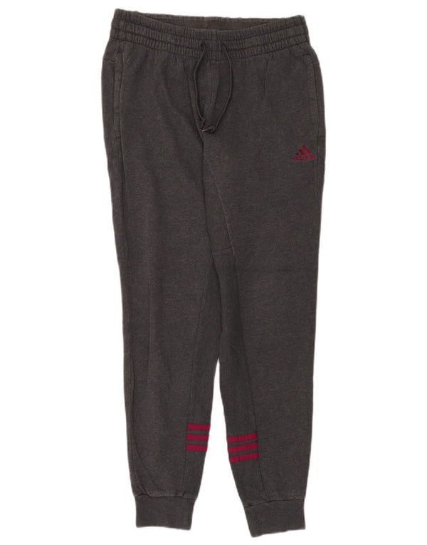 Женские спортивные брюки Adidas Joggers UK 8/10, маленькие серые, хлопок