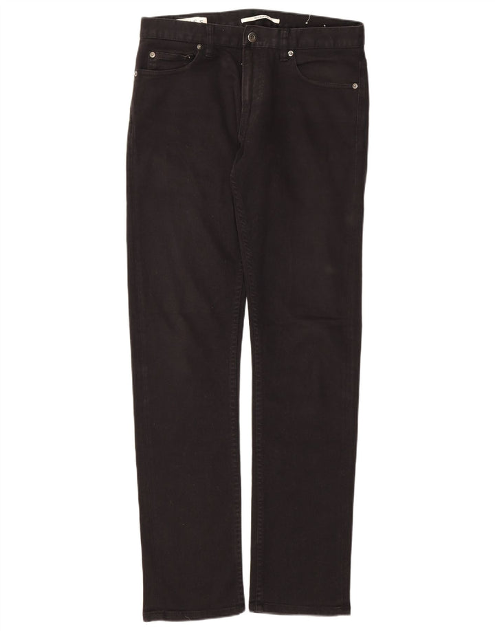 Женские зауженные джинсы Reiss Shacket W30 L33, черный хлопок