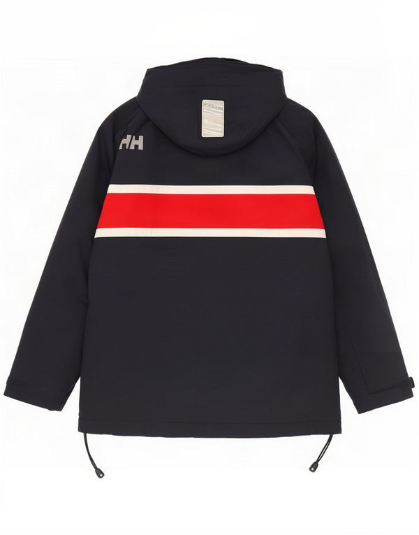 Мужская ветровка Helly Hansen UK 40, большая темно-синяя цветная блок