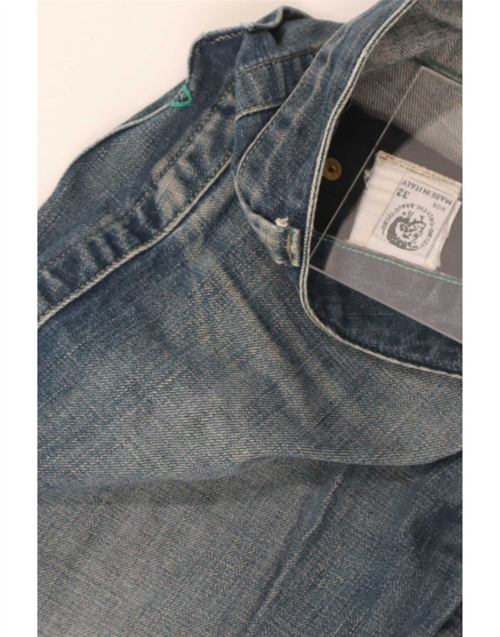 Женские джинсовые шорты Diesel W32, большие синие
