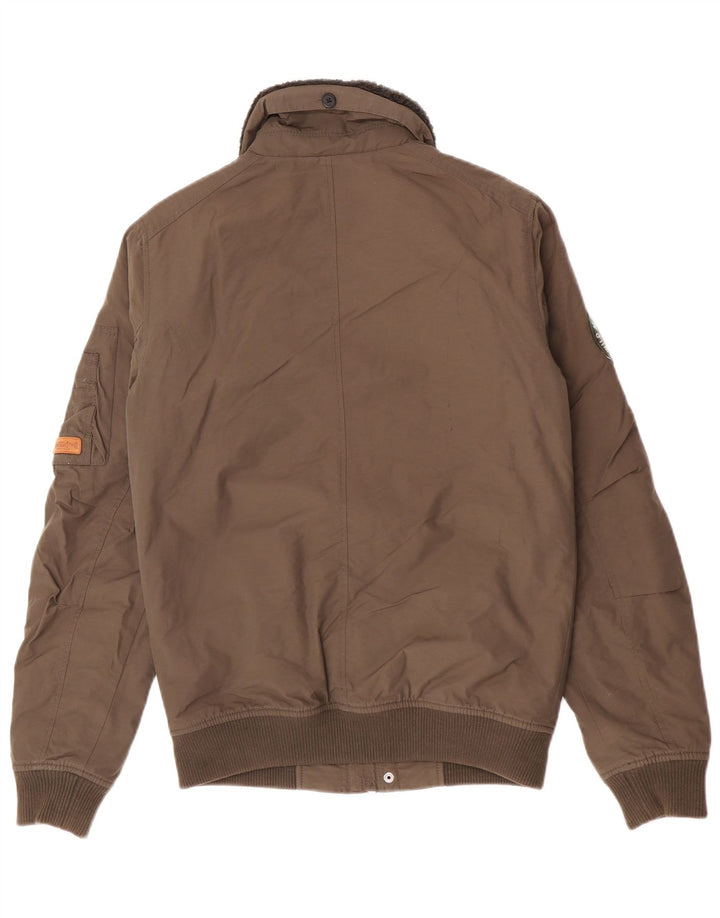 Мужская куртка-бомбер Jack & Jones UK 34 XS, хаки, хлопок