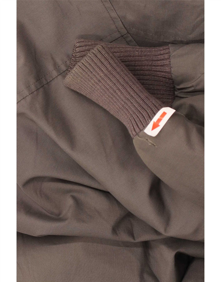 Мужская утепленная куртка-бомбер Woolrich UK 40, большой серый хлопок