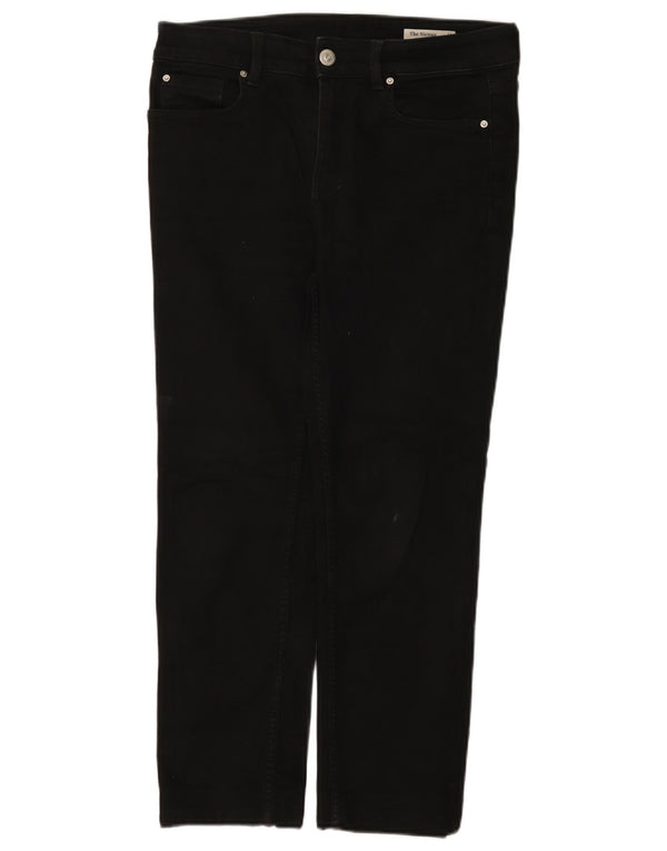 Женские укороченные джинсы Marks & Spencer The Sienna UK 12 Medium W32 L25 Черные