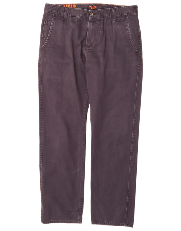 Мужские прямые брюки-чиносы Dockers W32 L30 темно-синие, хлопок
