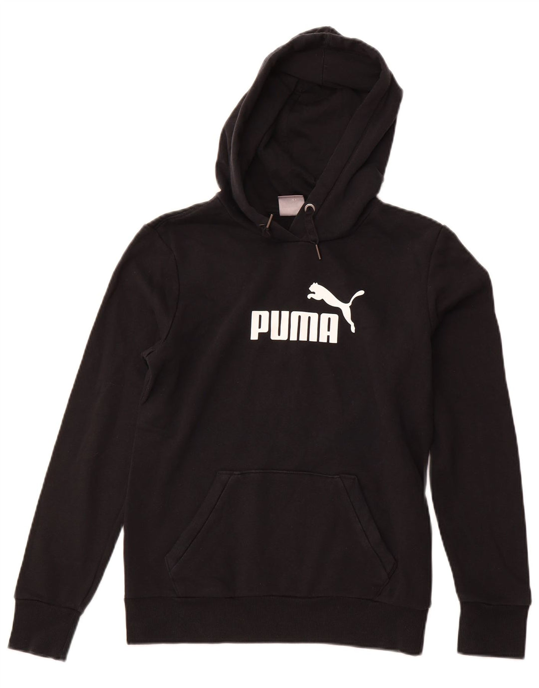 Женский джемпер с капюшоном PUMA UK 12, средний черный, хлопок