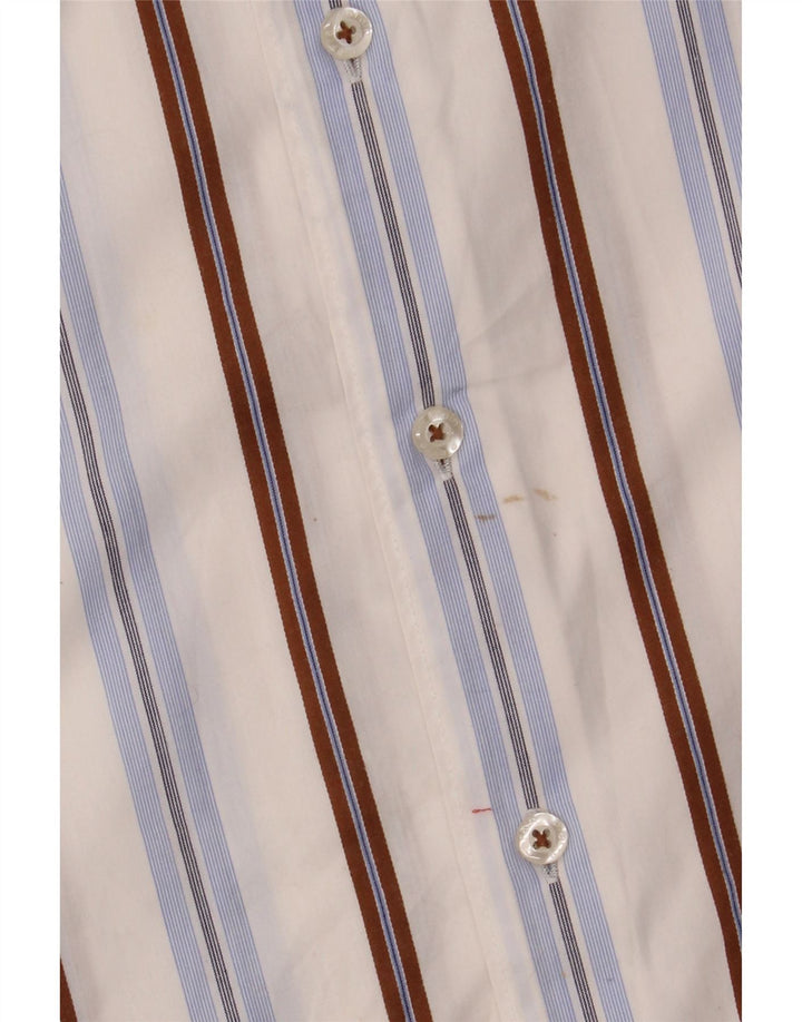 Рубашка мужская с коротким рукавом PIERRE CARDIN, средняя, разноцветная в полоску